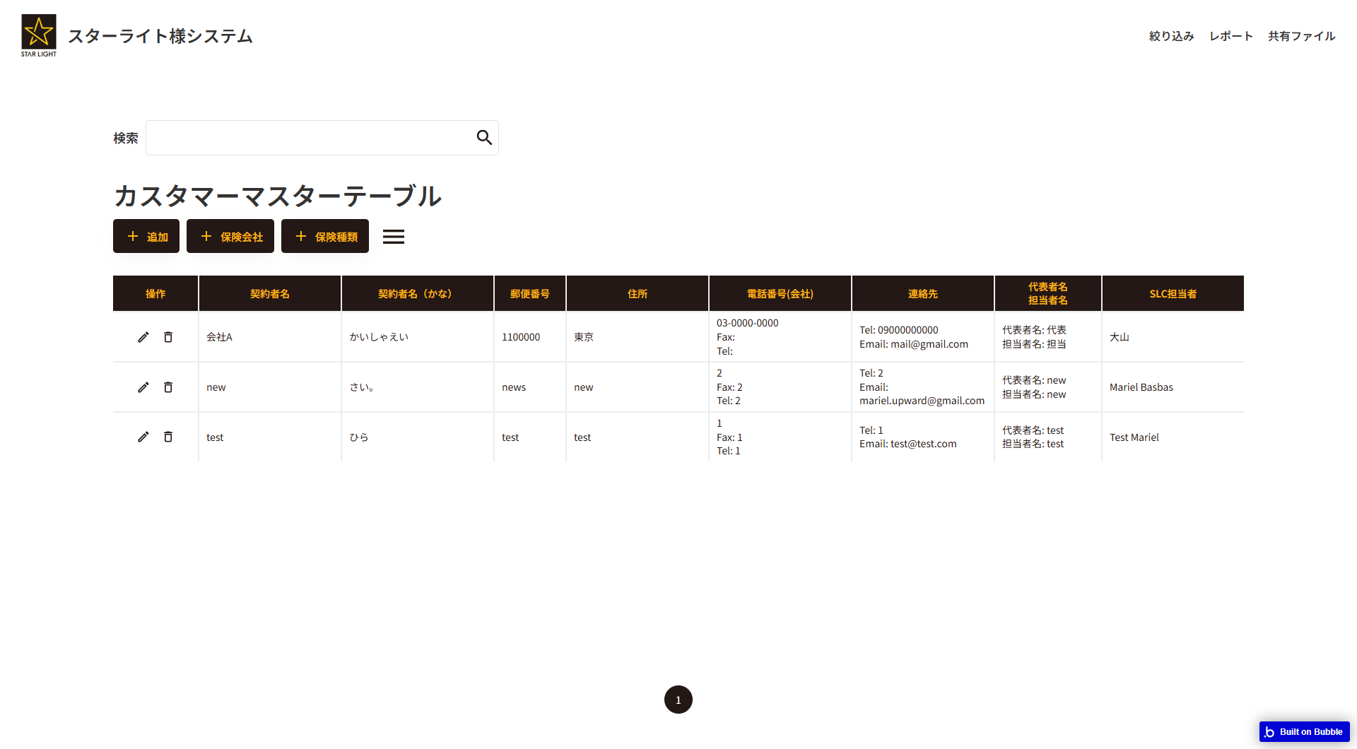 Starlight Management System